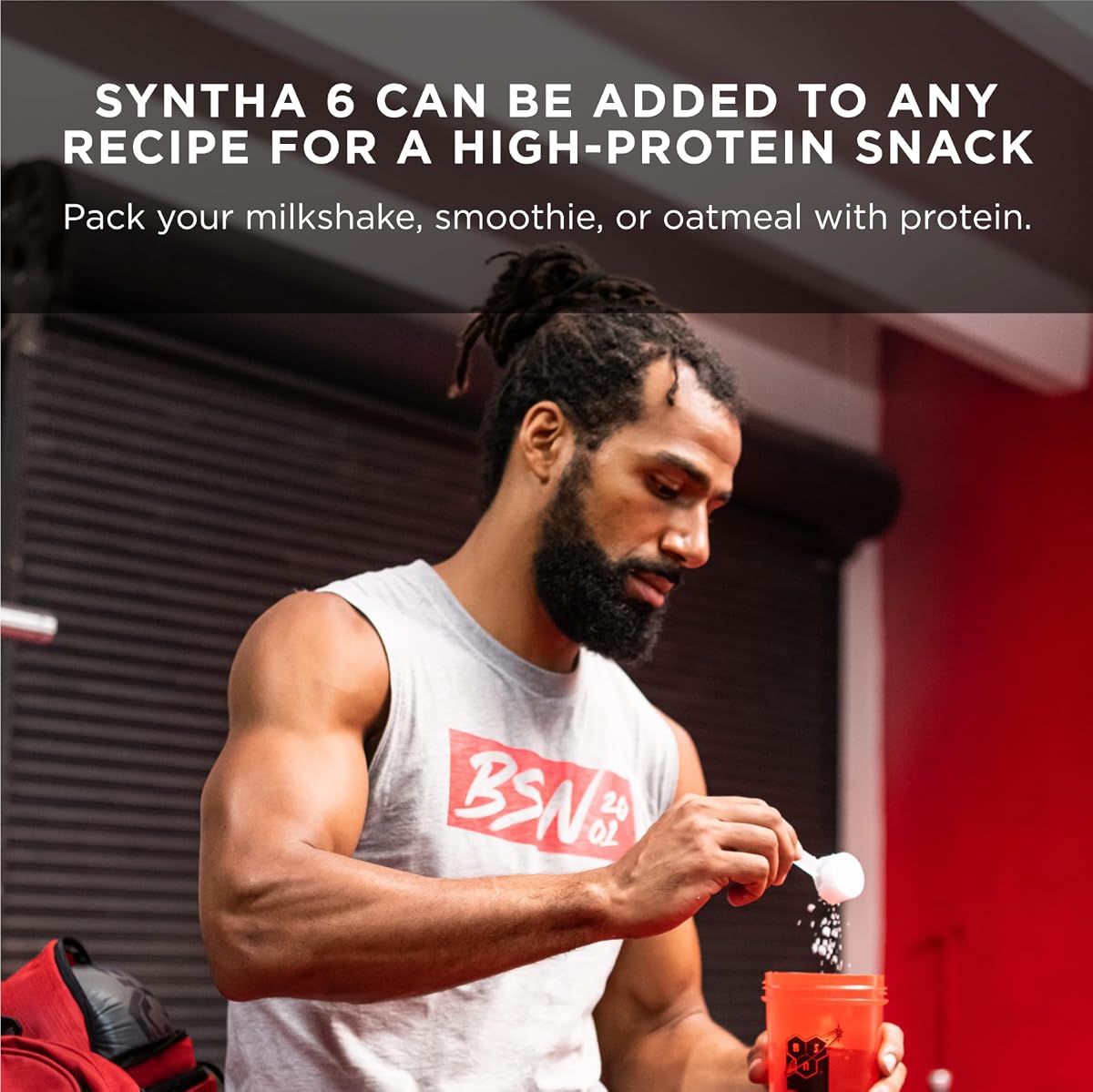 BSN Syntha-6 Edge Strawberry Powder - 48 Servings, Low Sugar - Image 7