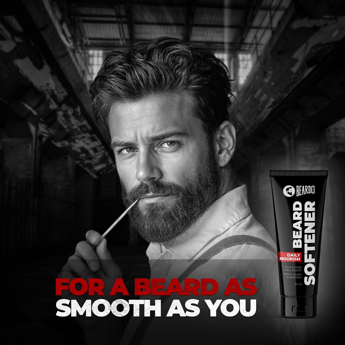 Beardo Beard Softener with Argan Oil & Vitamin E - 50g - Image 2