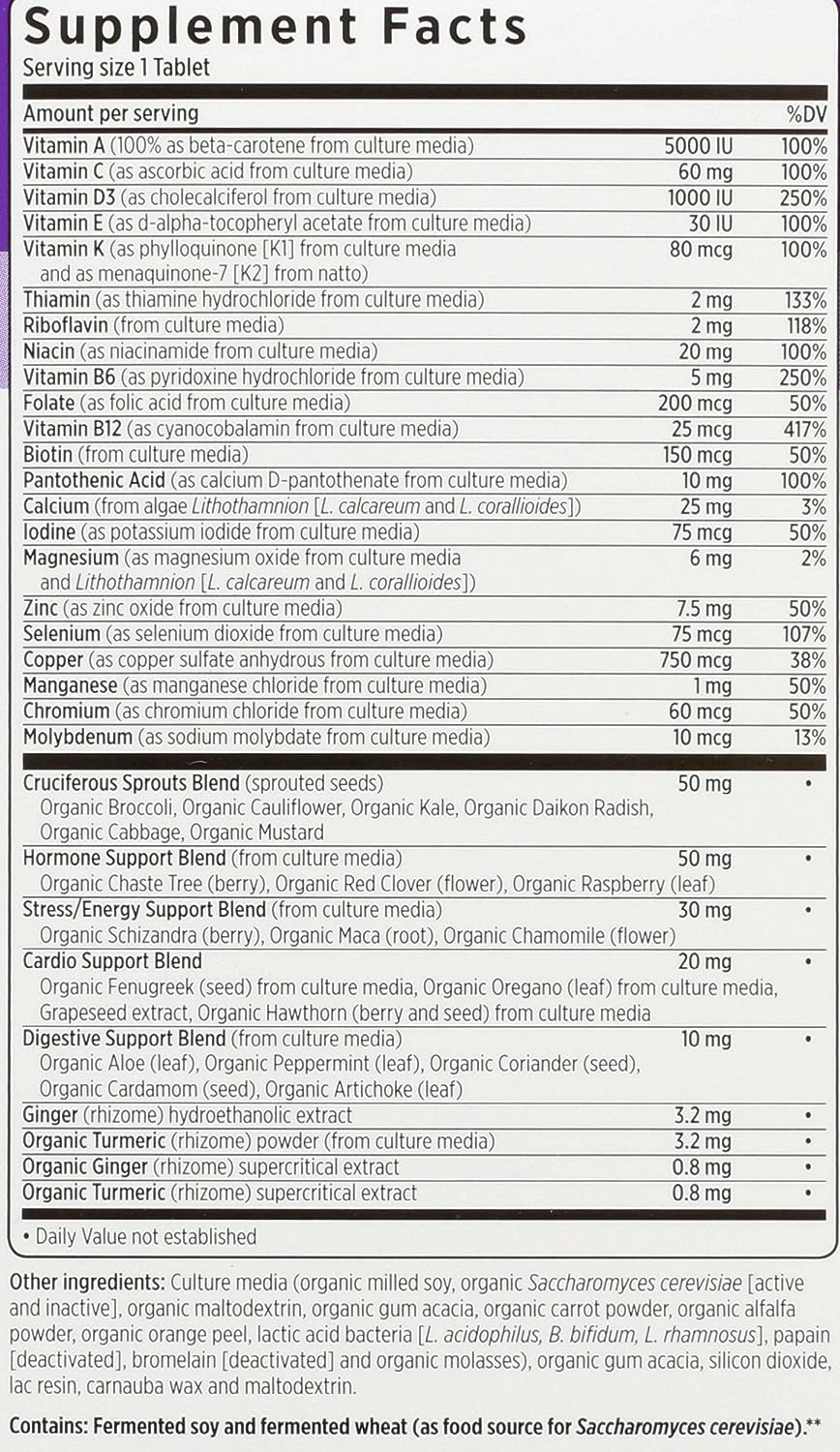 New Chapter Every Woman's One Daily Multivitamins, 72 Vegetarian Tablets - Image 3