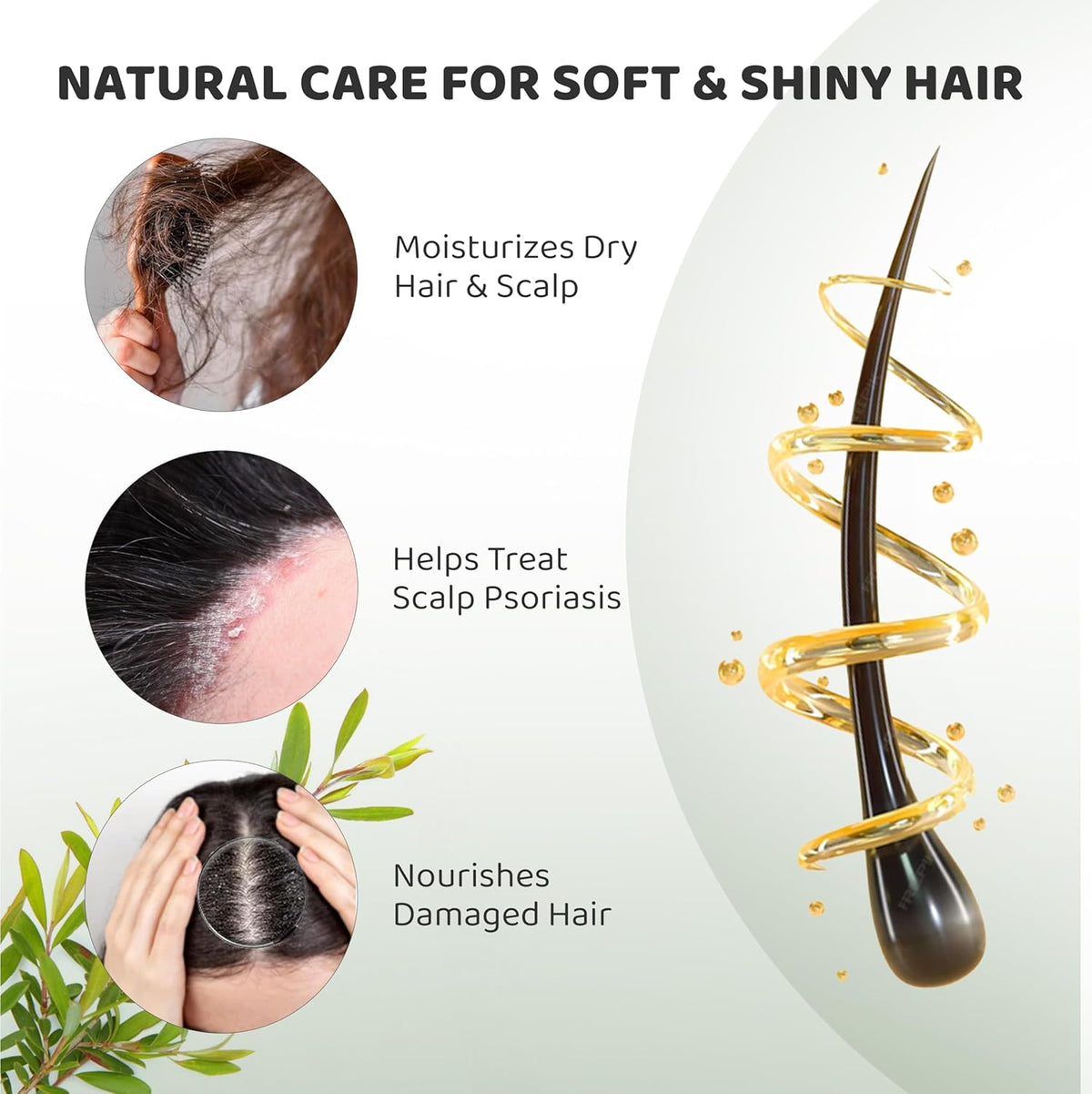 ReyNaturals Tea Tree Essential Oil for Hair, Skin & Face - 15 ml Pack of 2 - Image 2