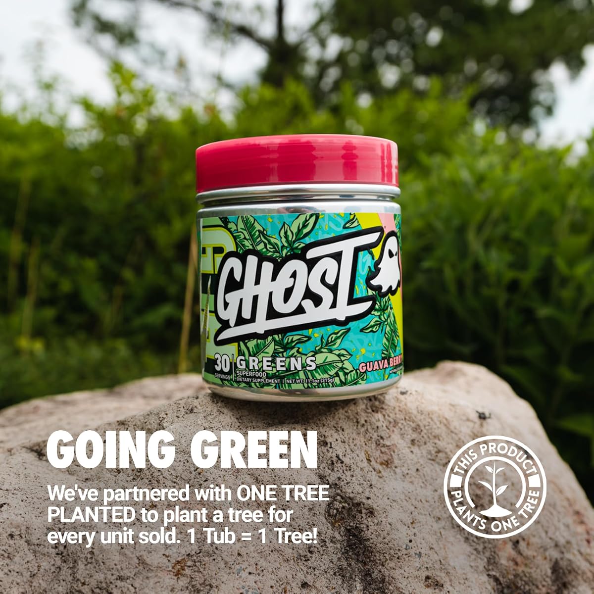 GHOST Greens Superfood Powder - 30 Servings, Lime Flavour - Image 6