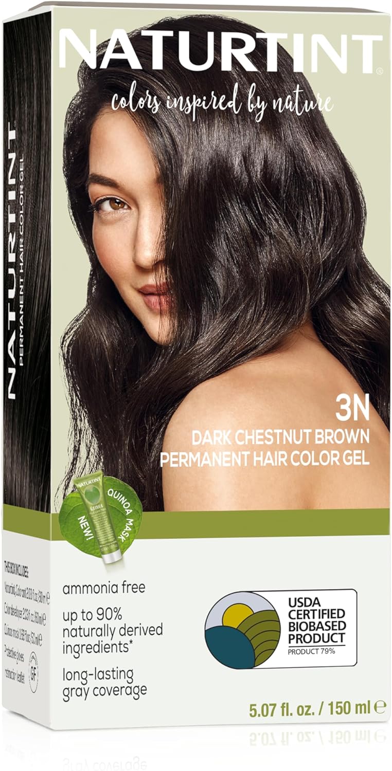 Naturtint 3N Dark Chestnut Brown Hair Colour - 165ml