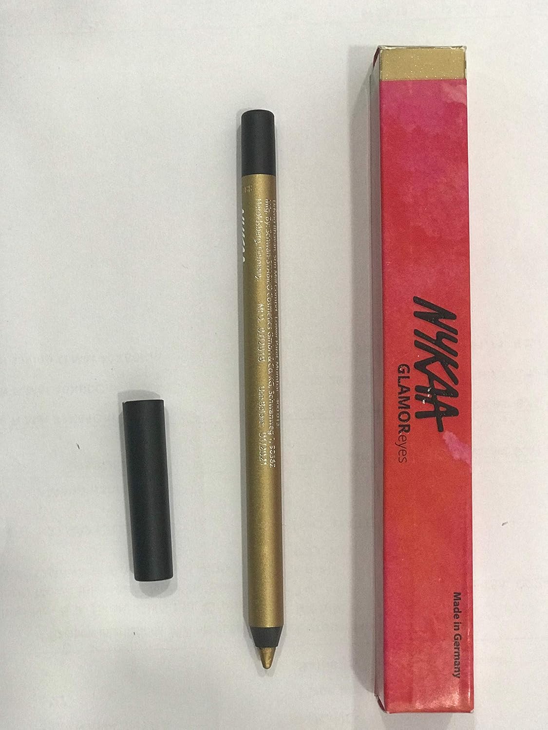 Nykaa Glamoreyes Eye Pencil - Golden Fleur 10, Colour Cosmetics