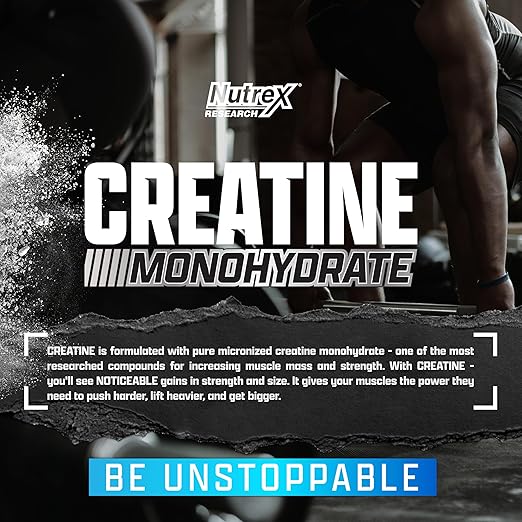 Nutrex Creatine Monohydrate - Sports Nutrition Powder, 300g - Image 6
