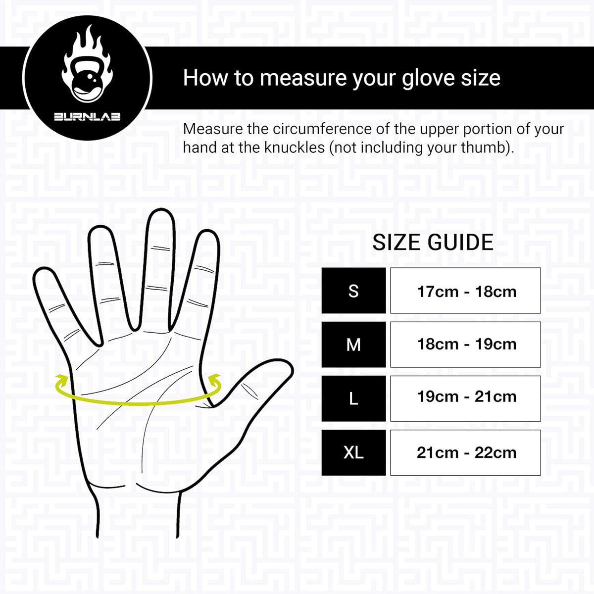 Burnlab Flex Gym Gloves - White & Green, Small - Ideal for Weightlifting & Cycling - Image 6