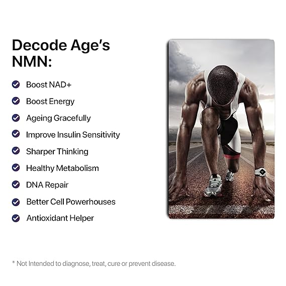 Decodeage Uthever NMN Supplement - 250mg, 30 Capsules - Image 2