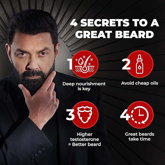 Beardo Godfather Beard Oil & Wash Set - 30ml Oil, 100ml Wash - Image 2