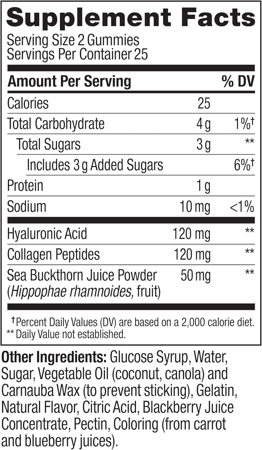 Olly Glowing Skin Gummy Beauty Supplements - 5 Count - Image 6