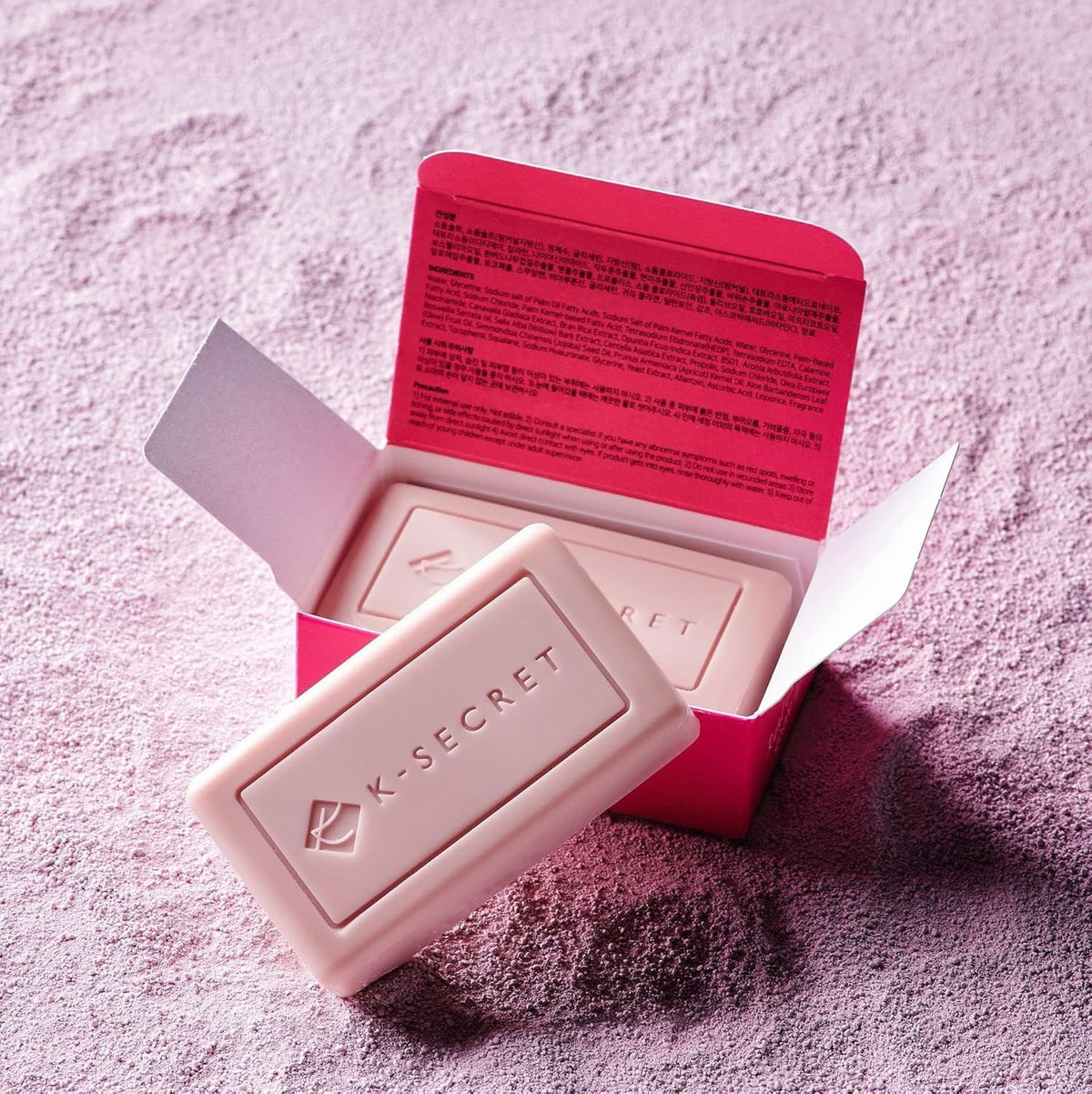 K-SECRET SEOUL 1988 Calamine Secret Bar, Body Care Soap, 100g - Image 3