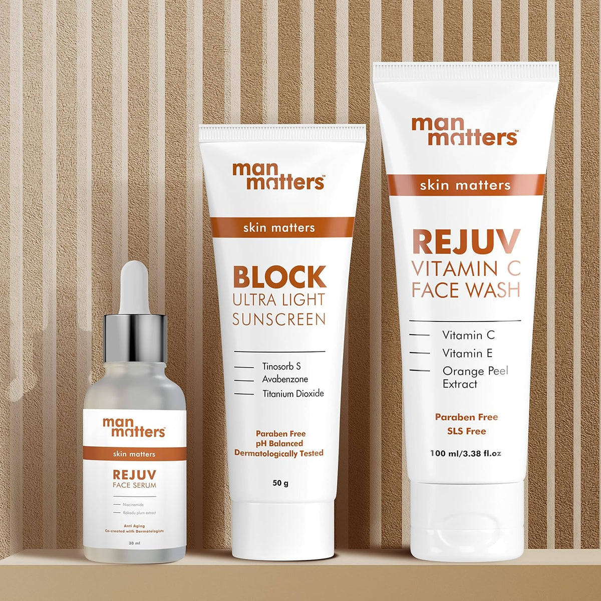 Man Matters Rejuv Face Serum - Radiant Skin, Fights Acne & Aging - 30ml - Image 6