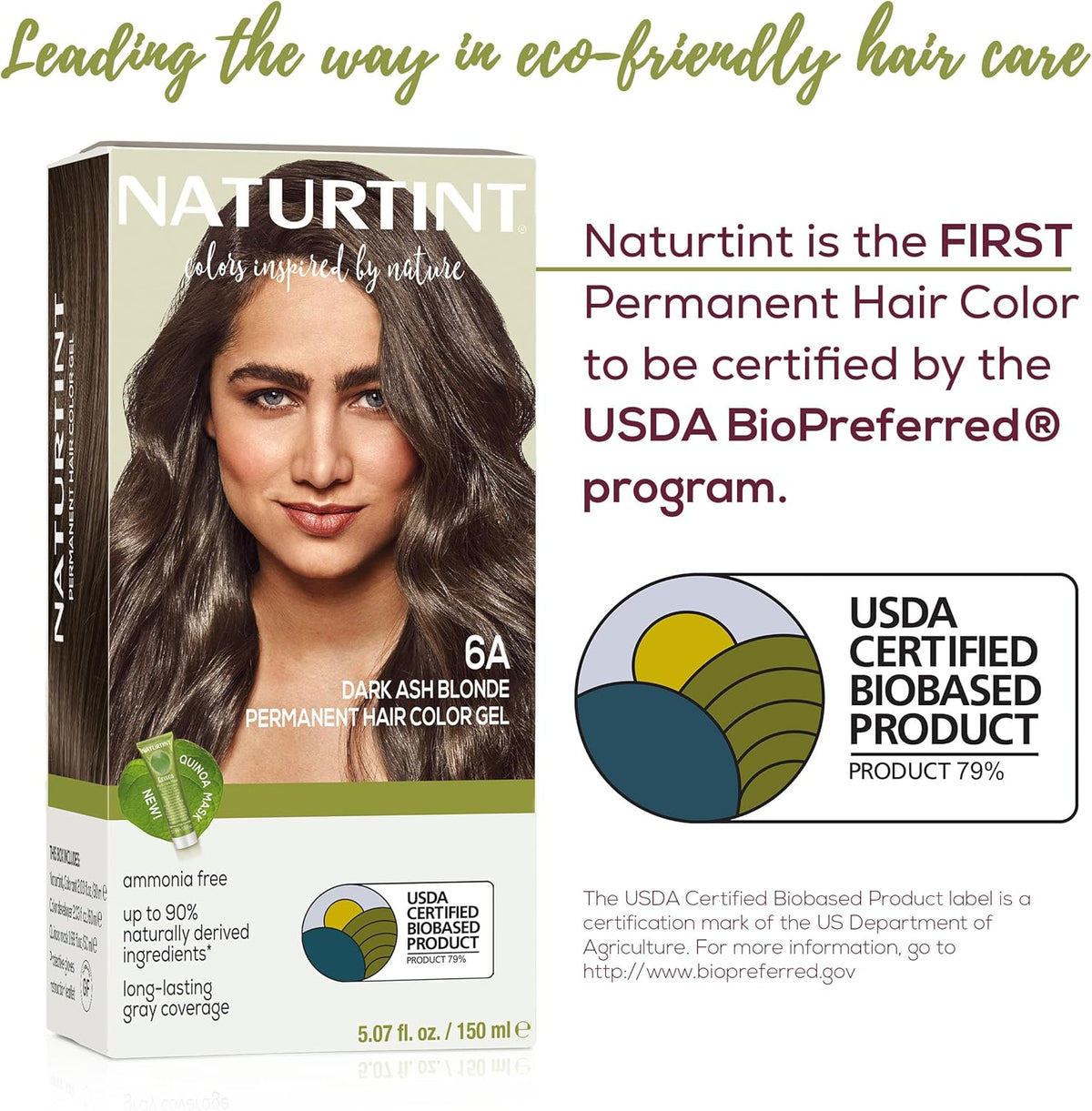 Naturtint Dark Ash Blonde 6A Hair Colour - 165ml - Image 4