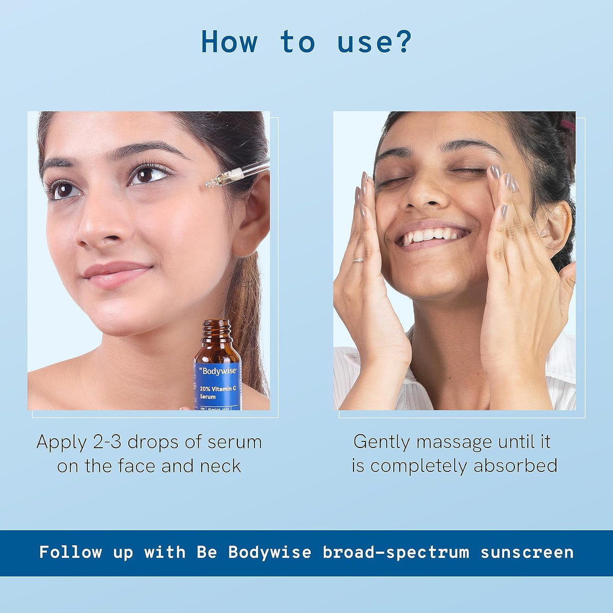 Be Bodywise Vitamin C Face Serum - 10% Concentration, 20ml - Image 5