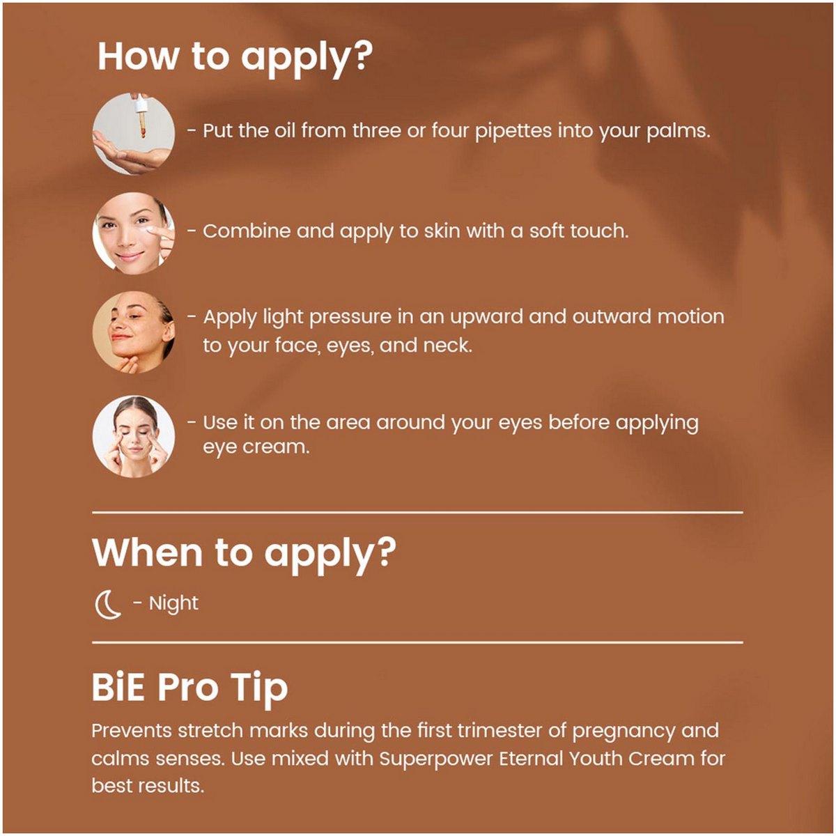 Bie BiE Halo Uplifting & Soothing Face Oil 10ml - Image 6
