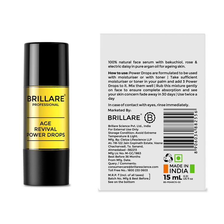 Brillaire Face Serum - Age Revival Power Drops - 15ml - Image 5