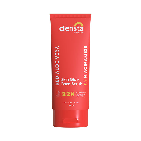 Clensta Skin Glow Face Scrub - Exfoliating Masks, 100g