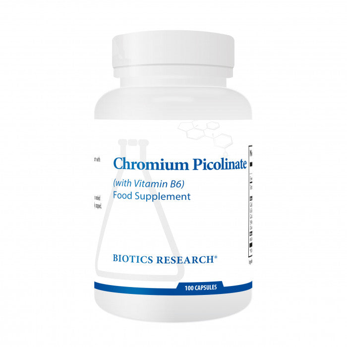 Biotics Research Chromium Picolinate (With/Vitamin B6) 100Caps