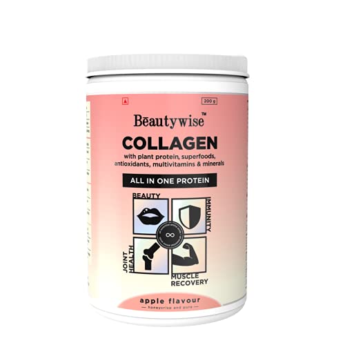 Beautywise All In One Collagen Proteins Powder - Apple Flavour, 200g