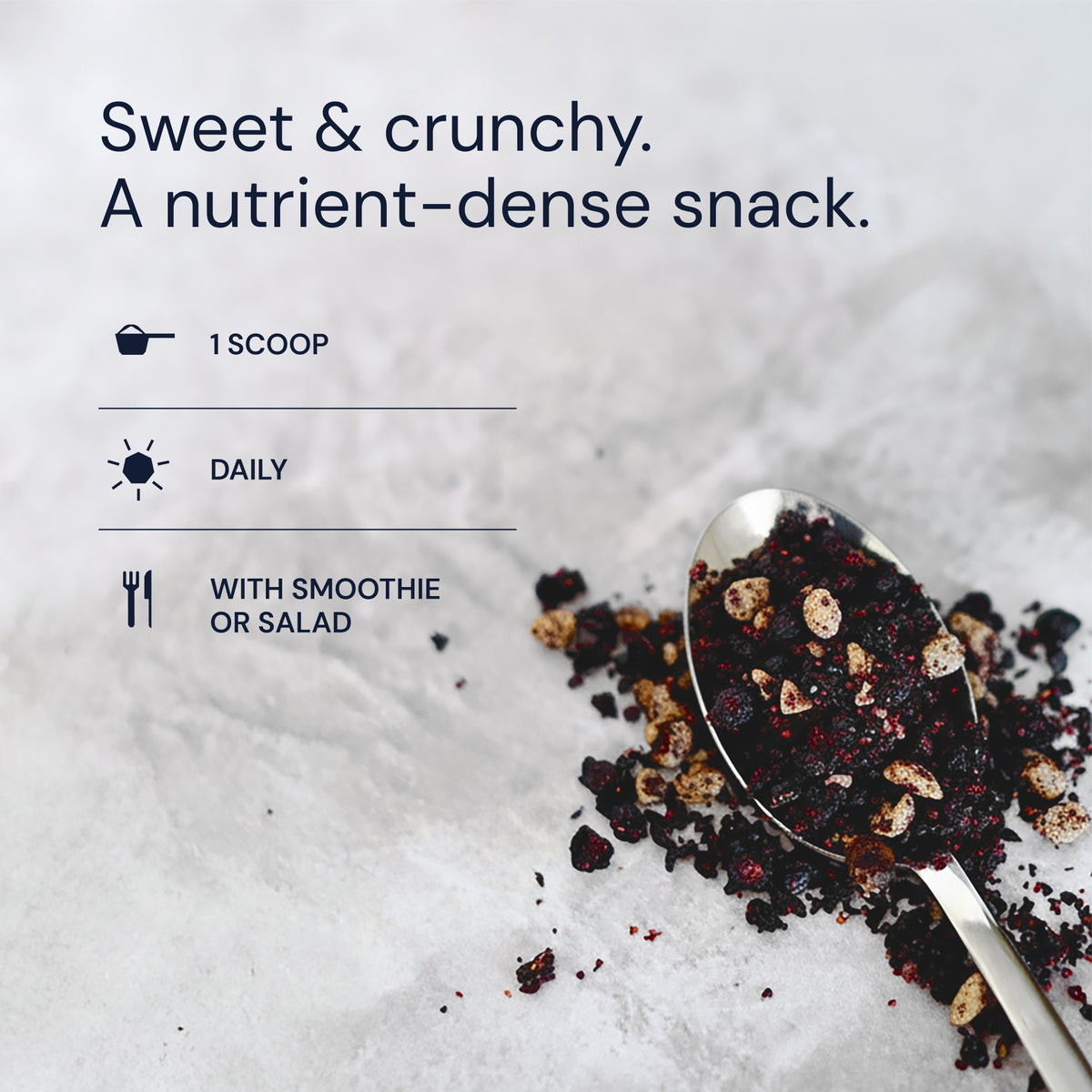 Blueprint Blueberry Nut Mix - Heart & Antioxidant Support, 30 Servings