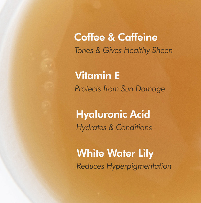 mCaffeine Naked & Raw Coffee Face Serum with White Water Lily, 40ml - Image 4