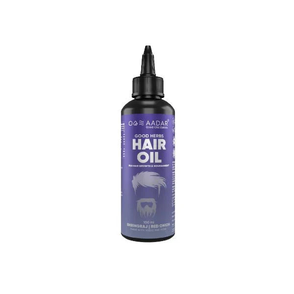 Aadar Hair Treatments & Oils - Red Onion Virgin Coconut Oil, Vedic Pak Vidhi, 100ml
