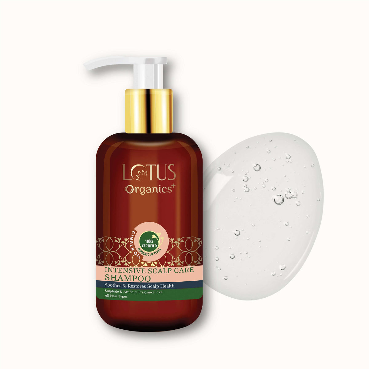 Lotus Organics Intensive Scalp Care Shampoo - 210ml - Image 2