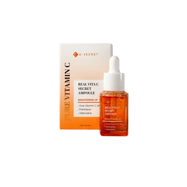 K-SECRET SEOUL 1988 Real Vita C Face Serum - 15ml Ampoule