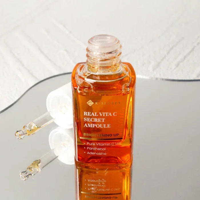 K-SECRET SEOUL 1988 Real Vita C Face Serum - 15ml Ampoule - Image 3