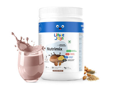 Little Joys NutriMix 7+ 350 gm Chocolate Jar