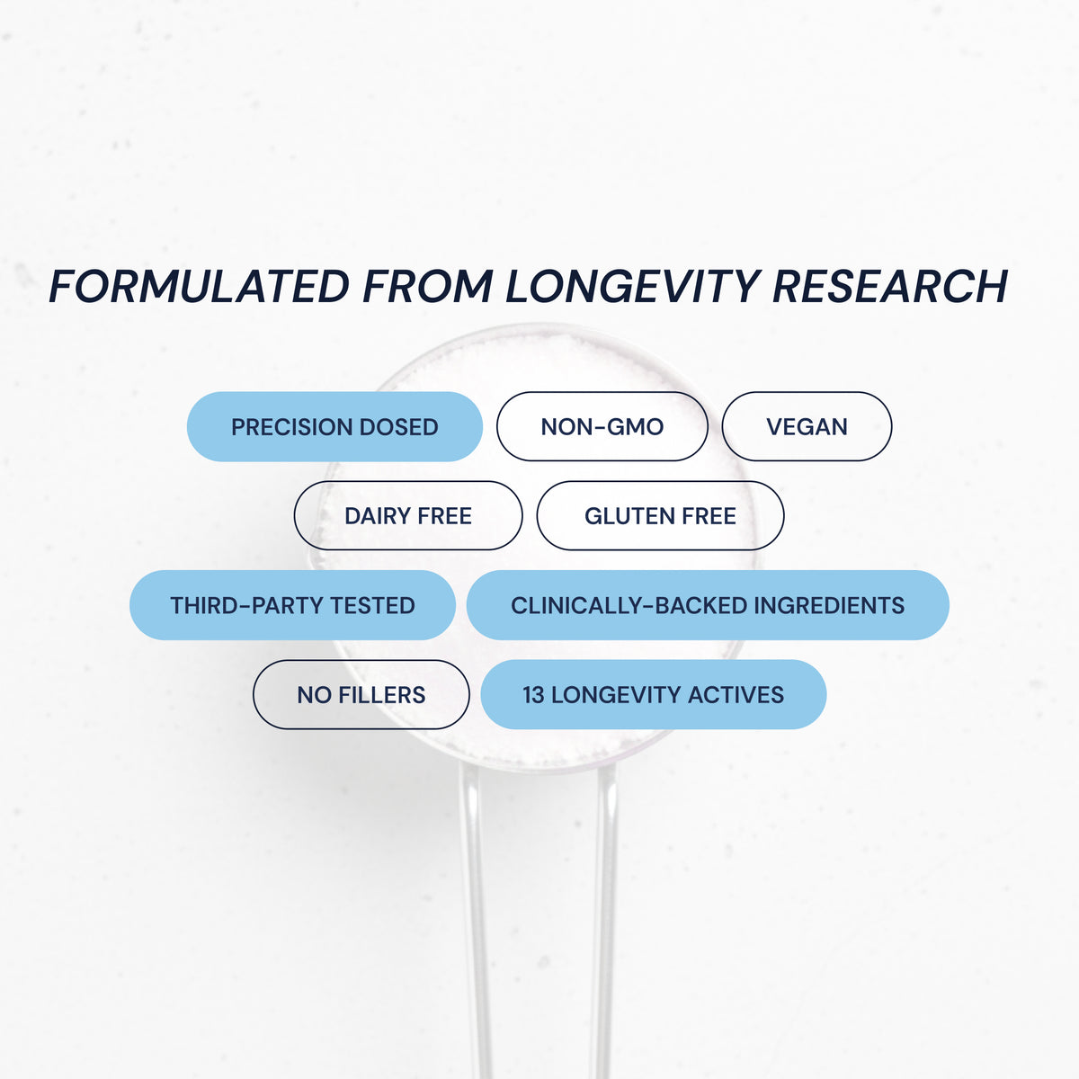 Blueprint Longevity Mix - Blood Orange - Functional Drink Powder, 30 Servings