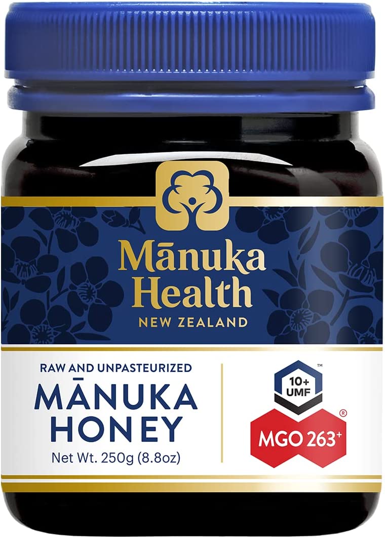 Manuka Health MGO 263+ Manuka Honey - 100% Pure New Zealand Honey, 250g
