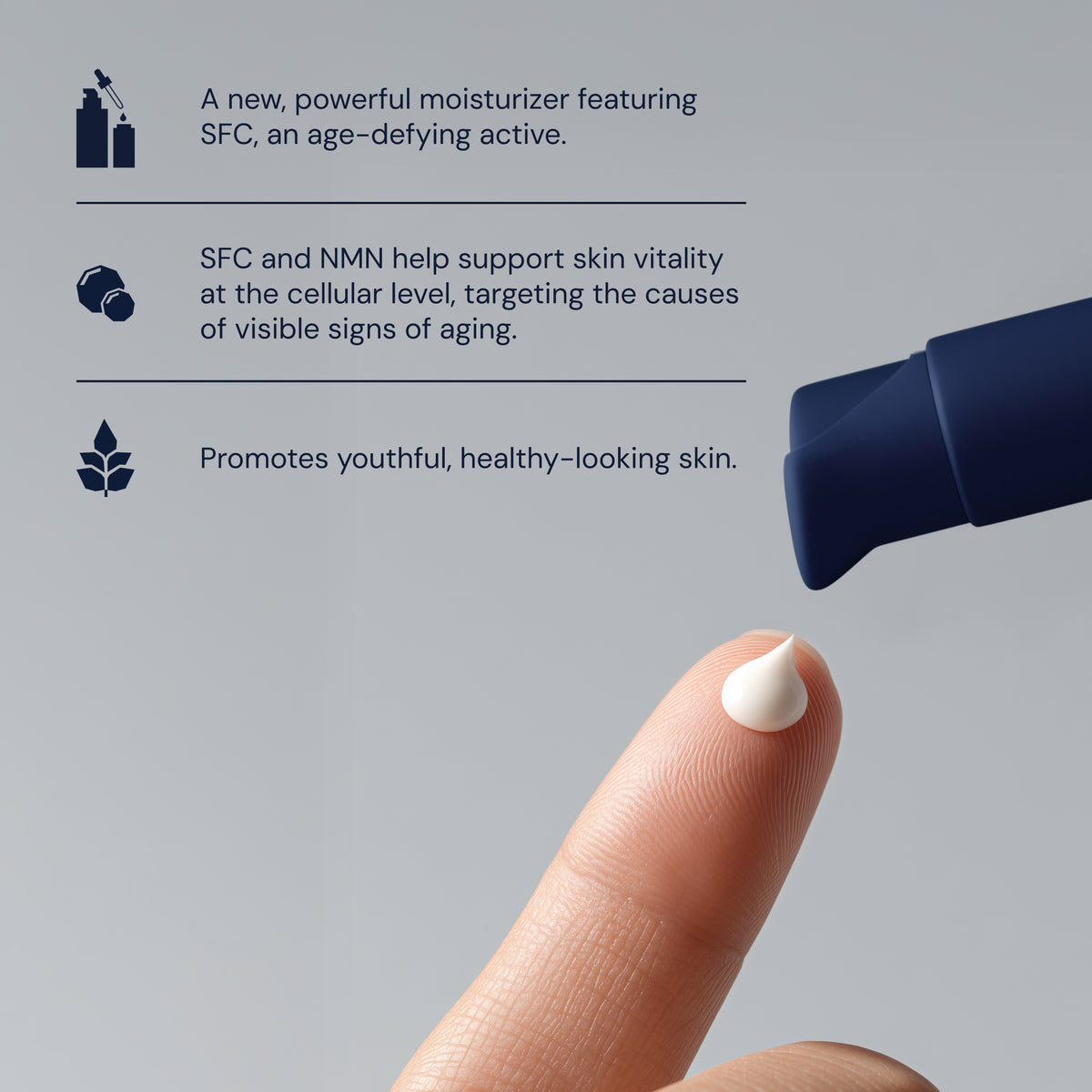 Blueprint Facial Moisturiser with SFC & NMN - Firming, 50ml