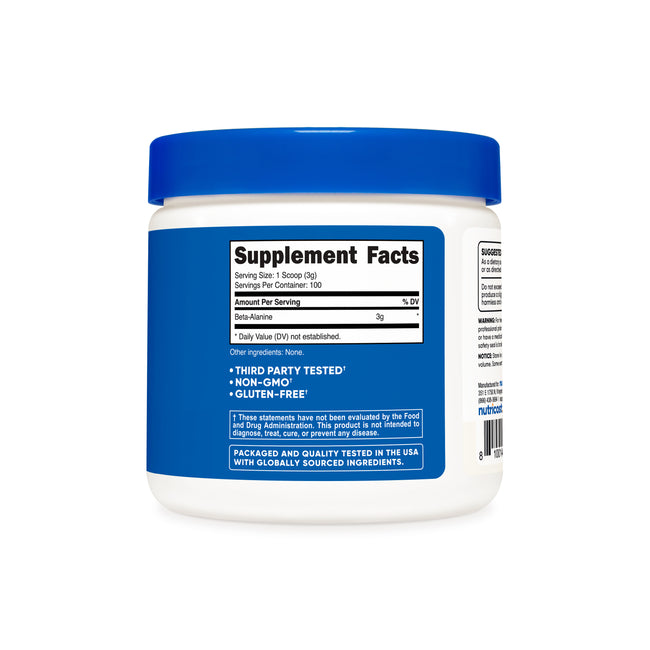 Nutricost Beta Alanine Supplement Powder - 300g, 3g per Serving - Sports Nutrition - Image 2