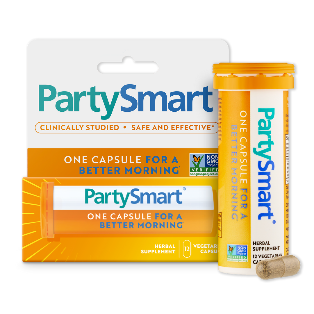 Himalaya Partysmart Natural Supplement - 12 Capsules