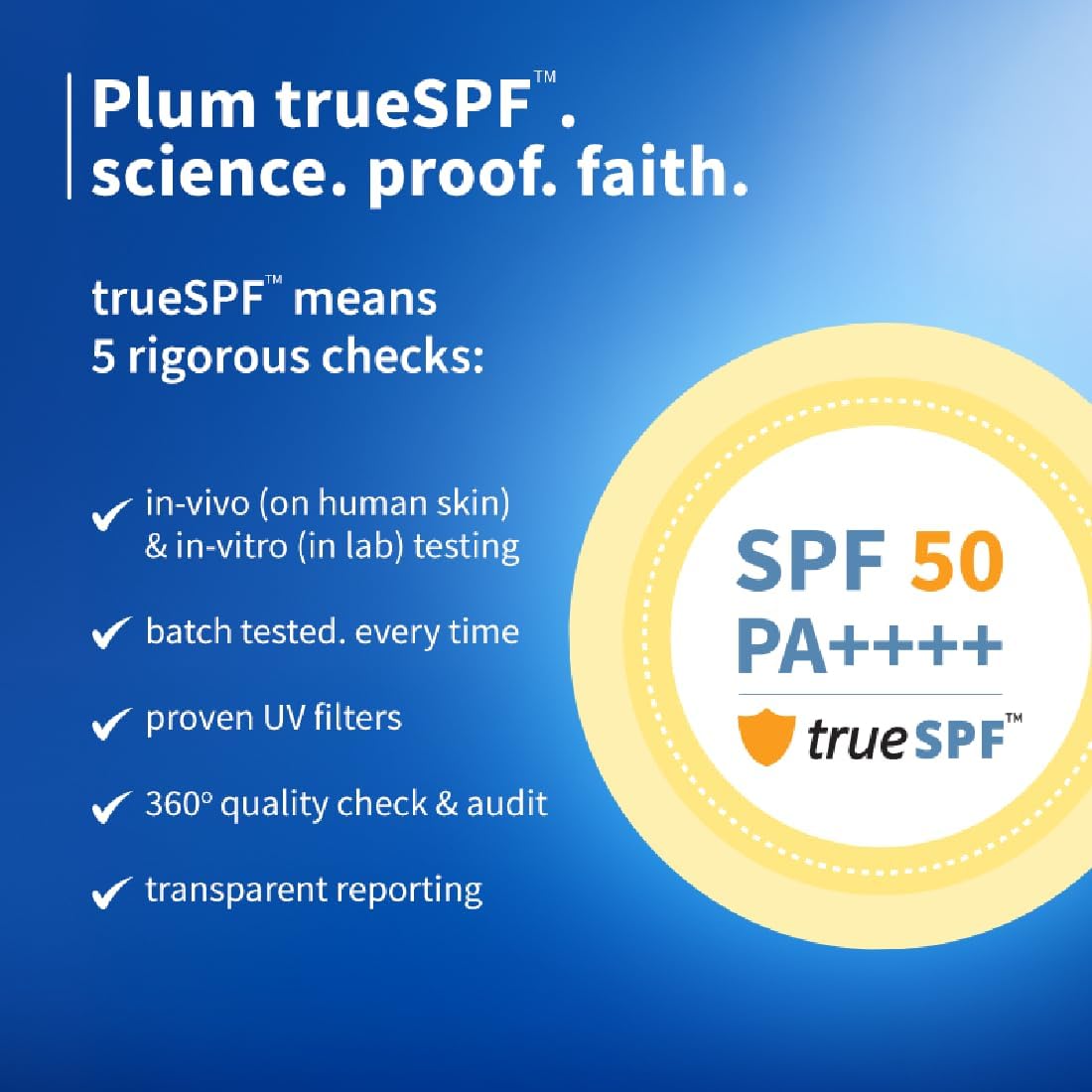 Plum SPF50 Sunscreen with Rice Water & Niacinamide - 50g - Image 5