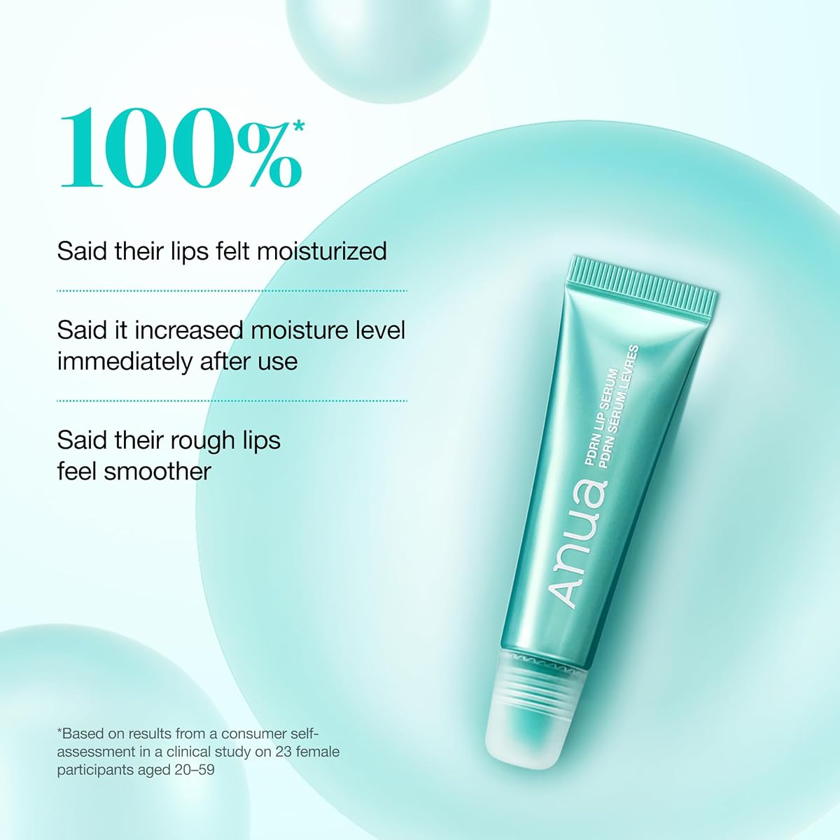 Anua PDRN Lip Serum with Salmon DNA, Hyaluronic Acid & Collagen - 10 ml