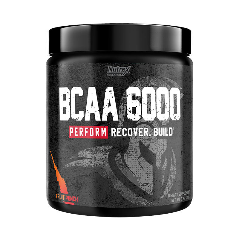 Nutrex BCAA 6000, Fruit Punch Flavour - Powder, 231g