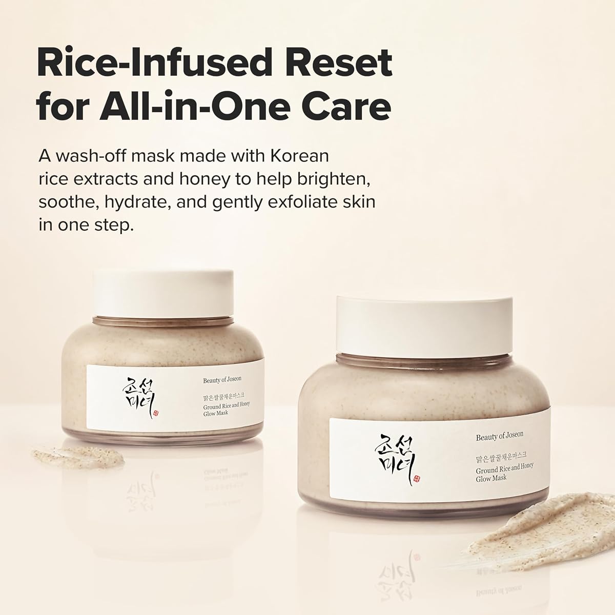 Beauty of Joseon Ground Rice & Honey Glow Mask - Pore Care, 150ml