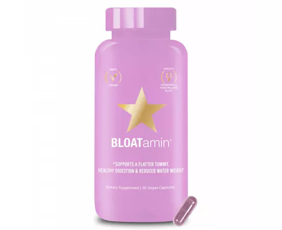 Hairtamin BLOATamin Gut Health & Probiotics Capsules - 30 Pack