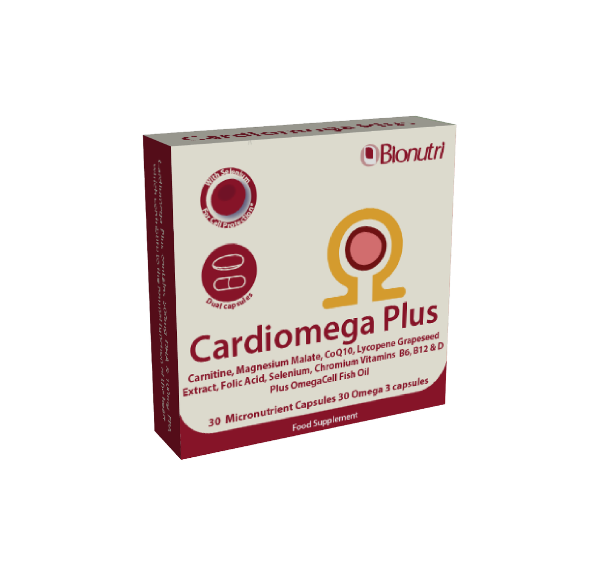 BioNutri Cardiomega Plus 30 Days