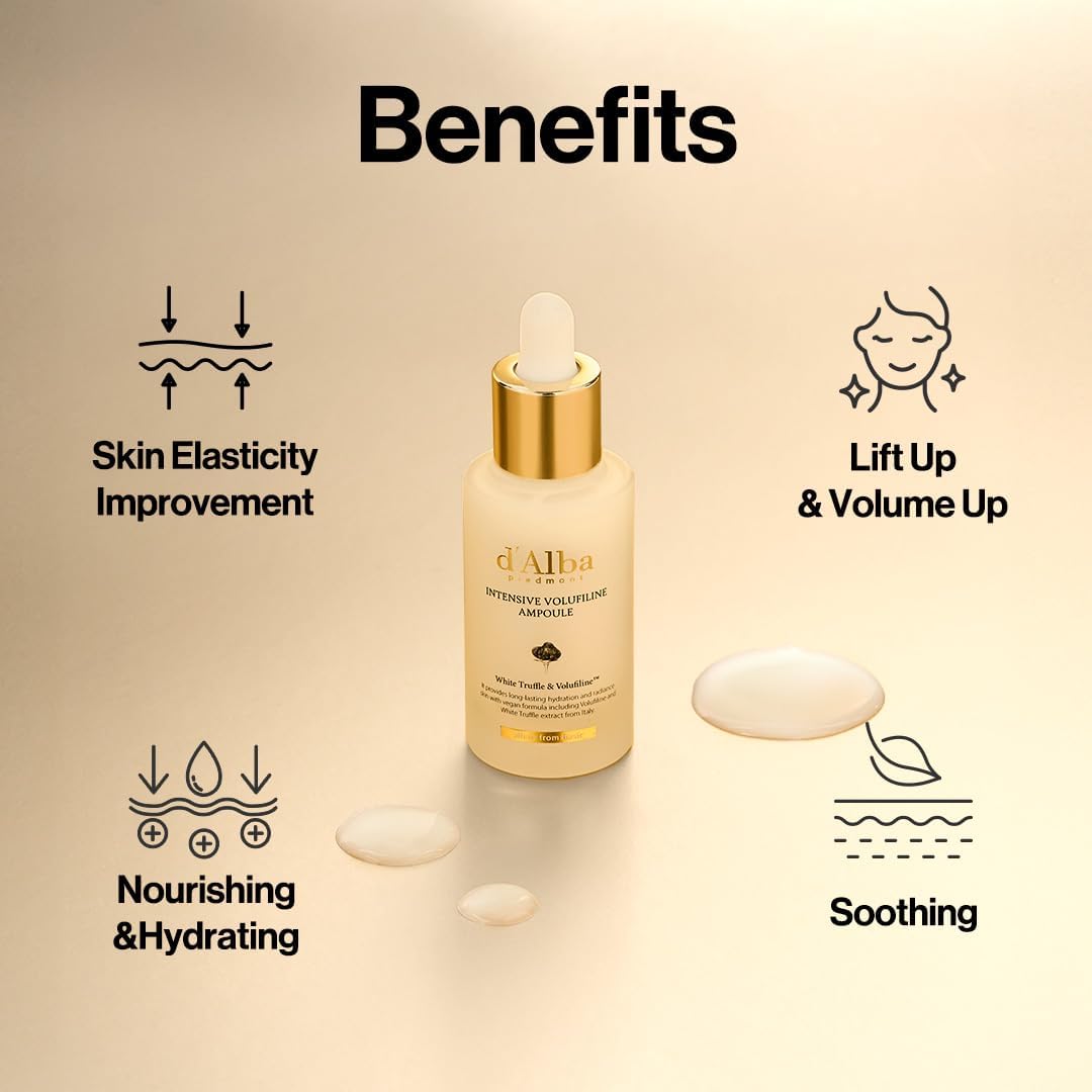 d’Alba Volufiline Complex Vegan Ampoule - Firming & Lifting Serum, 30ml