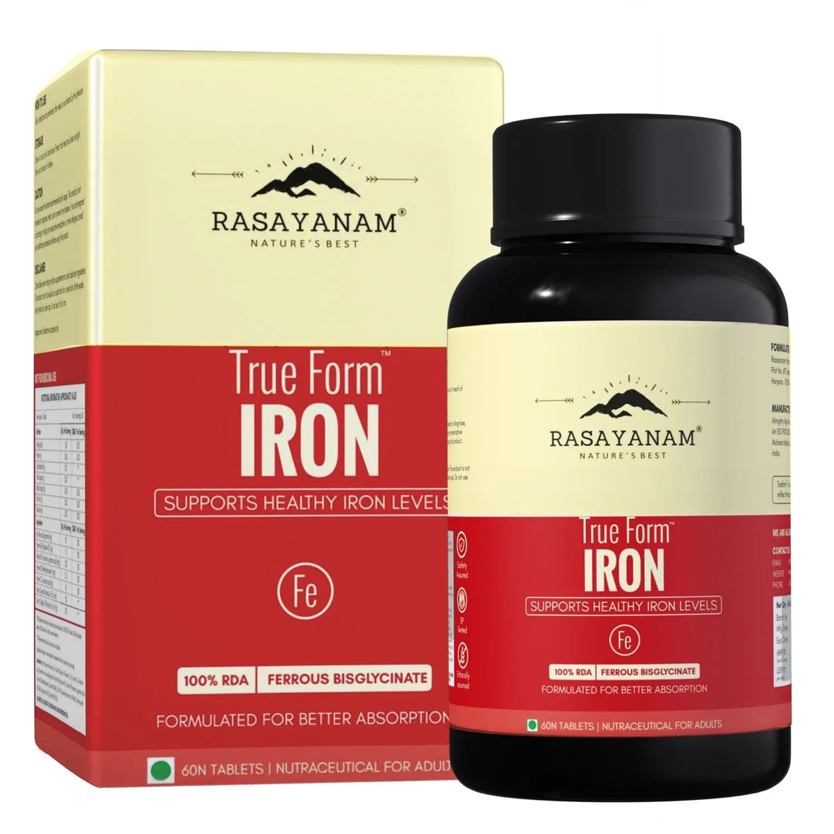 Rasayanam True form Iron 60 capsule