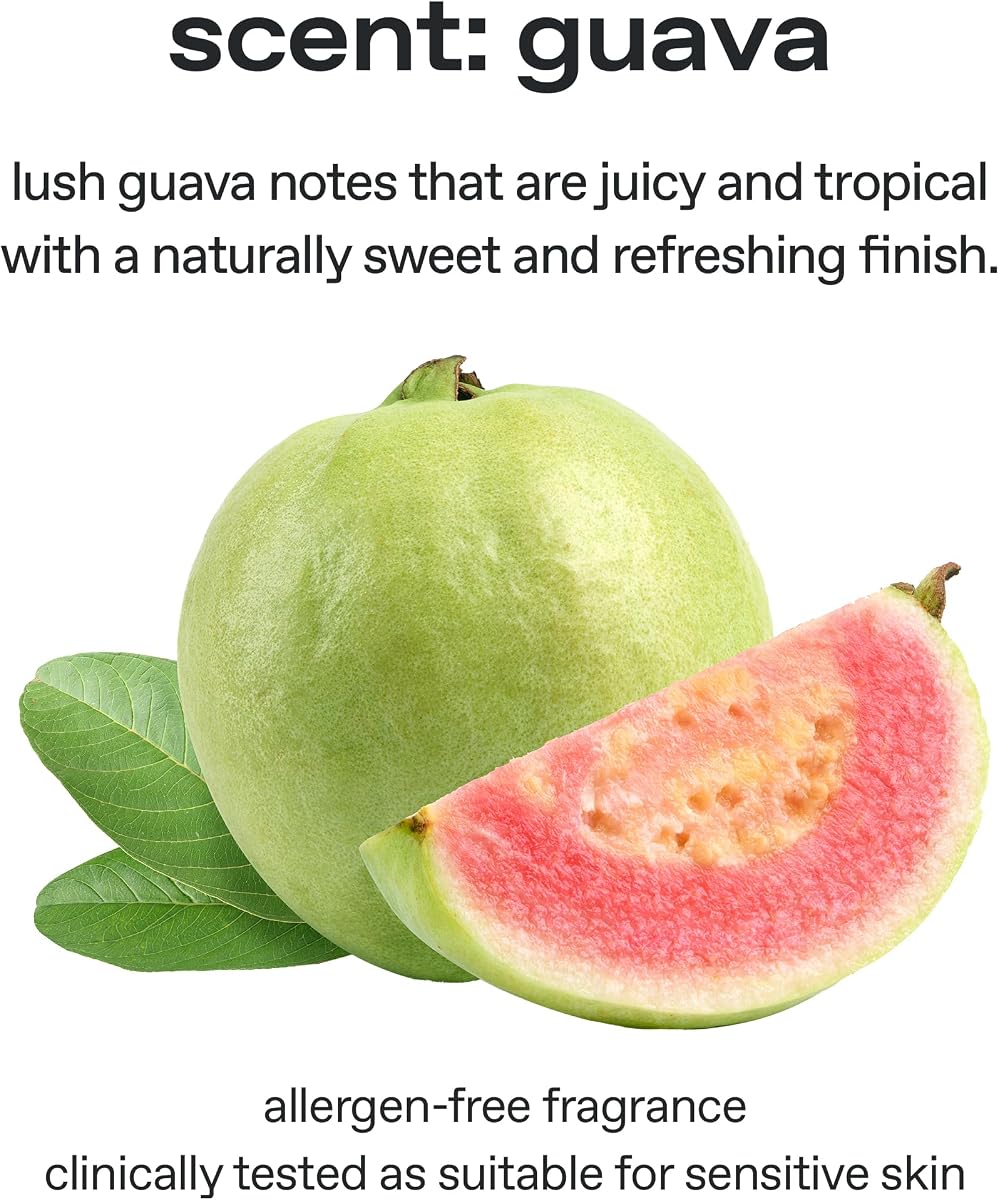 Glow Guava Oil-Gel Facial Cleanser - Deep Hydration & Makeup Removal, 190ml