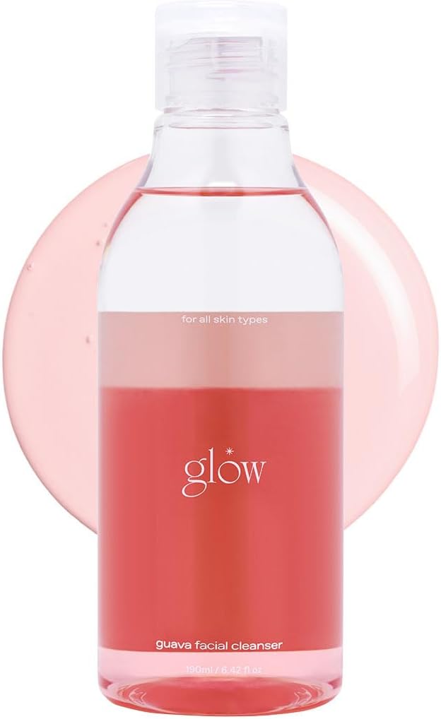 Glow Guava Oil-Gel Facial Cleanser - Deep Hydration & Makeup Removal, 190ml
