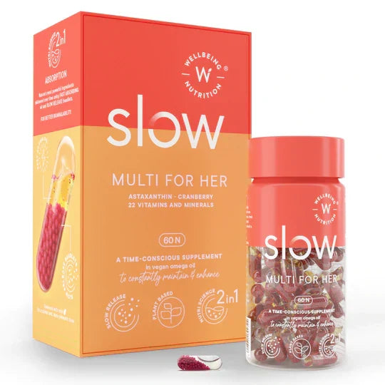 Wellbeing Nutrition Slow Multivitamin for Her - 60 Capsules