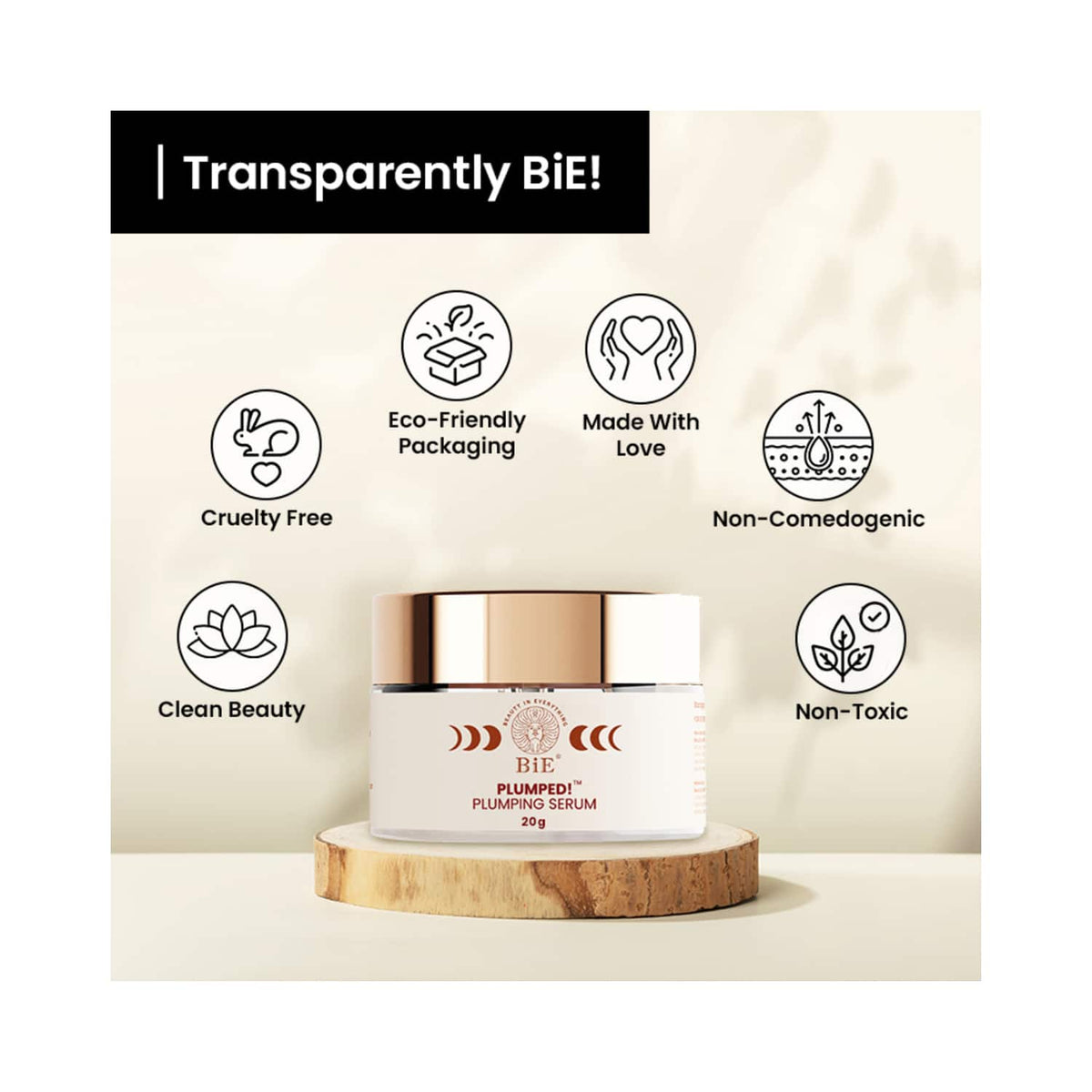 Bie Plumped! - Plumping Face Serum 20g - Image 7