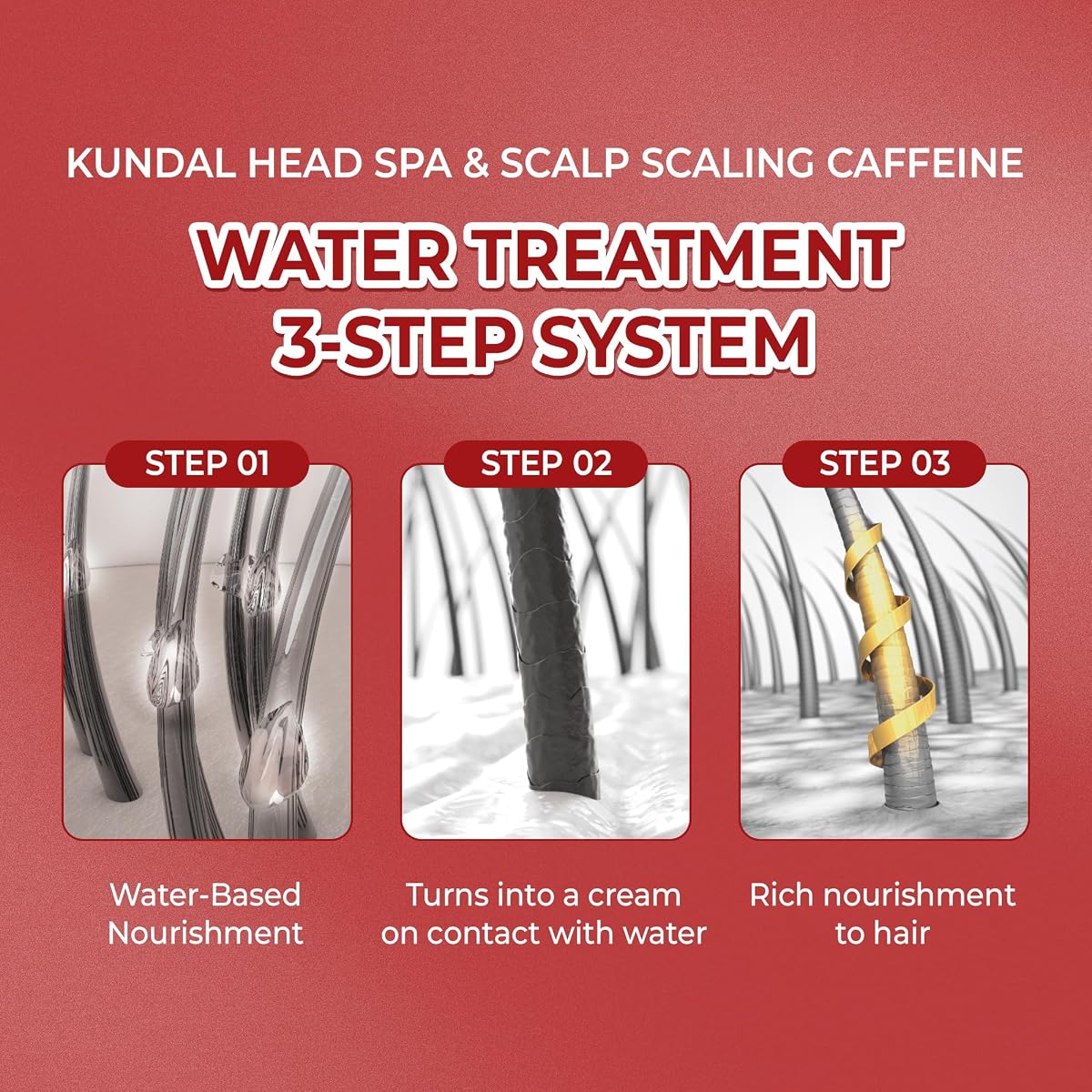 Kundal Caffeine Water Treatment - Herb Mint, 300ml
