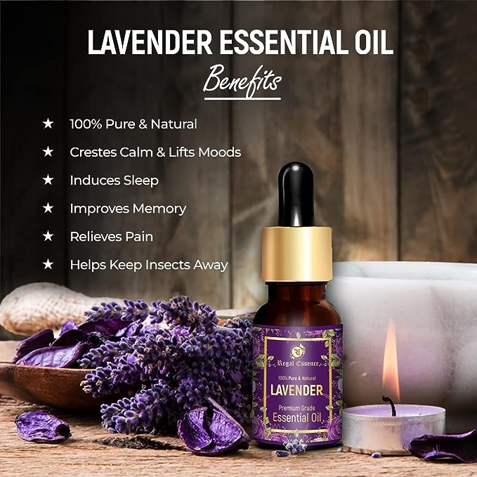 Vedapure Regal Essence Lavender Essential Oil - 15ml - Image 5