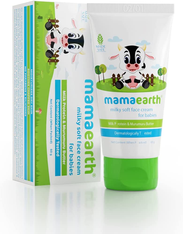 Mamaearth Milky Soft Face Cream for Babies, 60 ml - Image 2