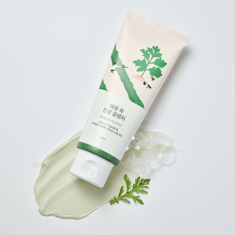 Round Lab Mugwort Calming Face Cleanser, 150ml