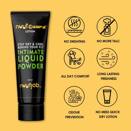 Nuutjob Intimate Liquid Powder Nuut Guard Lotion, 100ml - Image 4
